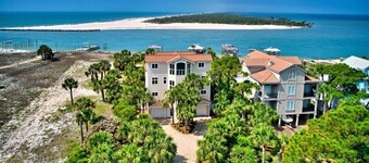 Above The Cut- Ocean View, Bob Sikes Cut, Private Pool, Hot Tub