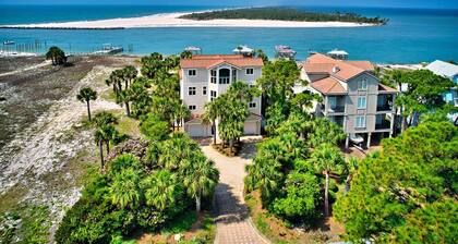 Above The Cut- Ocean View, Bob Sikes Cut, Private Pool, Hot Tub