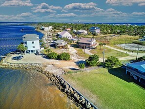 Exterior - Moonlight Bay - Pet Friendly, Private Pool, Bay View & Access! (St. George Island)