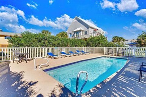 Pool - Moonlight Bay - Pet Friendly, Private Pool, Bay View & Access! (St. George Island)