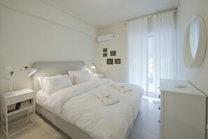 2 slaapkamers, een strijkplank/strijkijzer, wifi, beddengoed