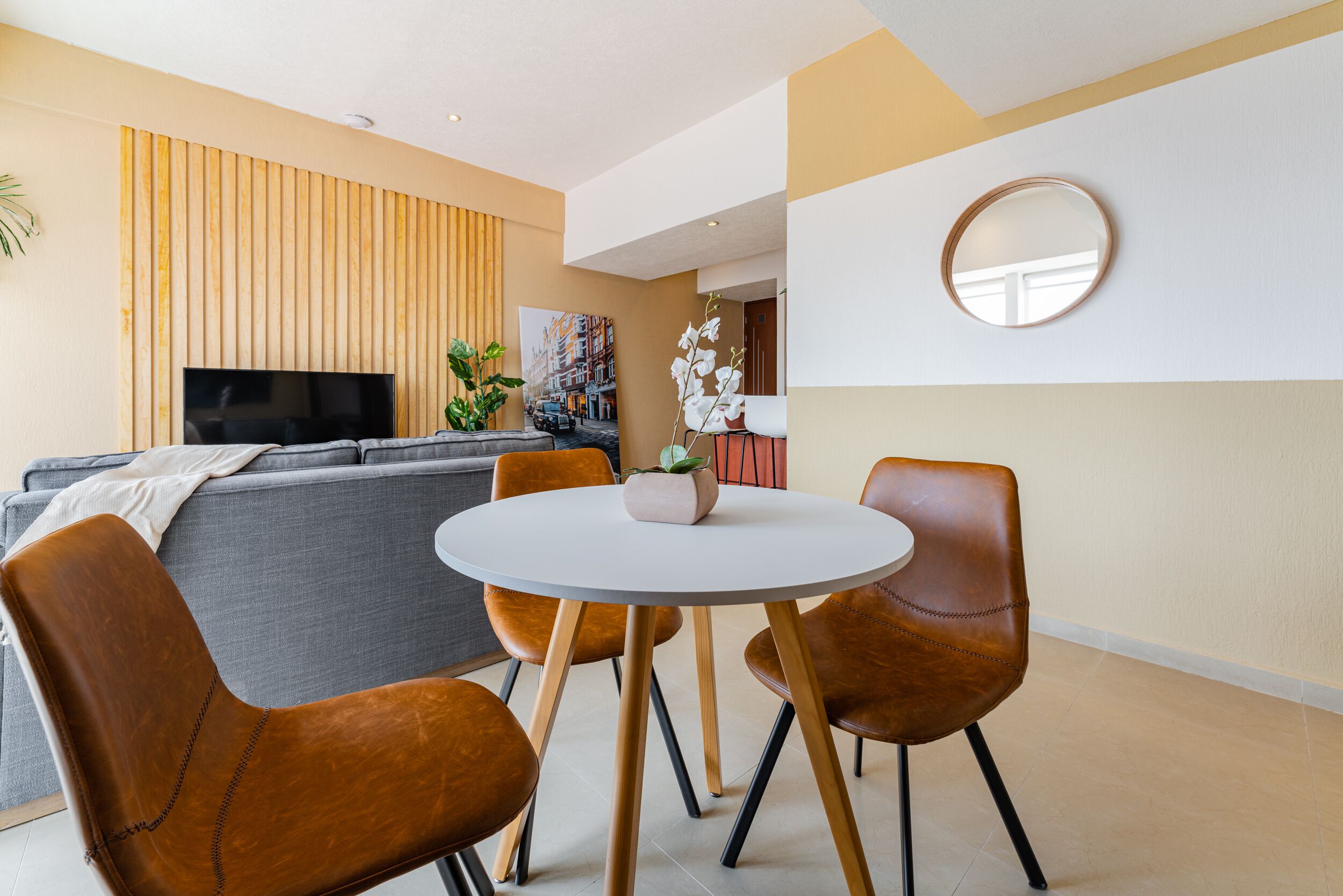 Appartement, vue ville | Salle à manger