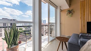 Apartment, City View | Balcony