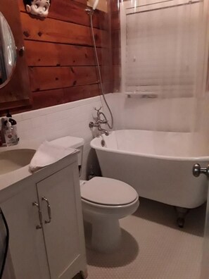 Haartrockner, Handtücher, Seife, Toilettenpapier
