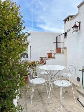 Vierpersoonskamer | Terras