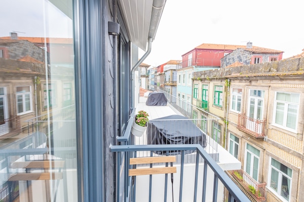 Estudio familiar | Vista del balcón