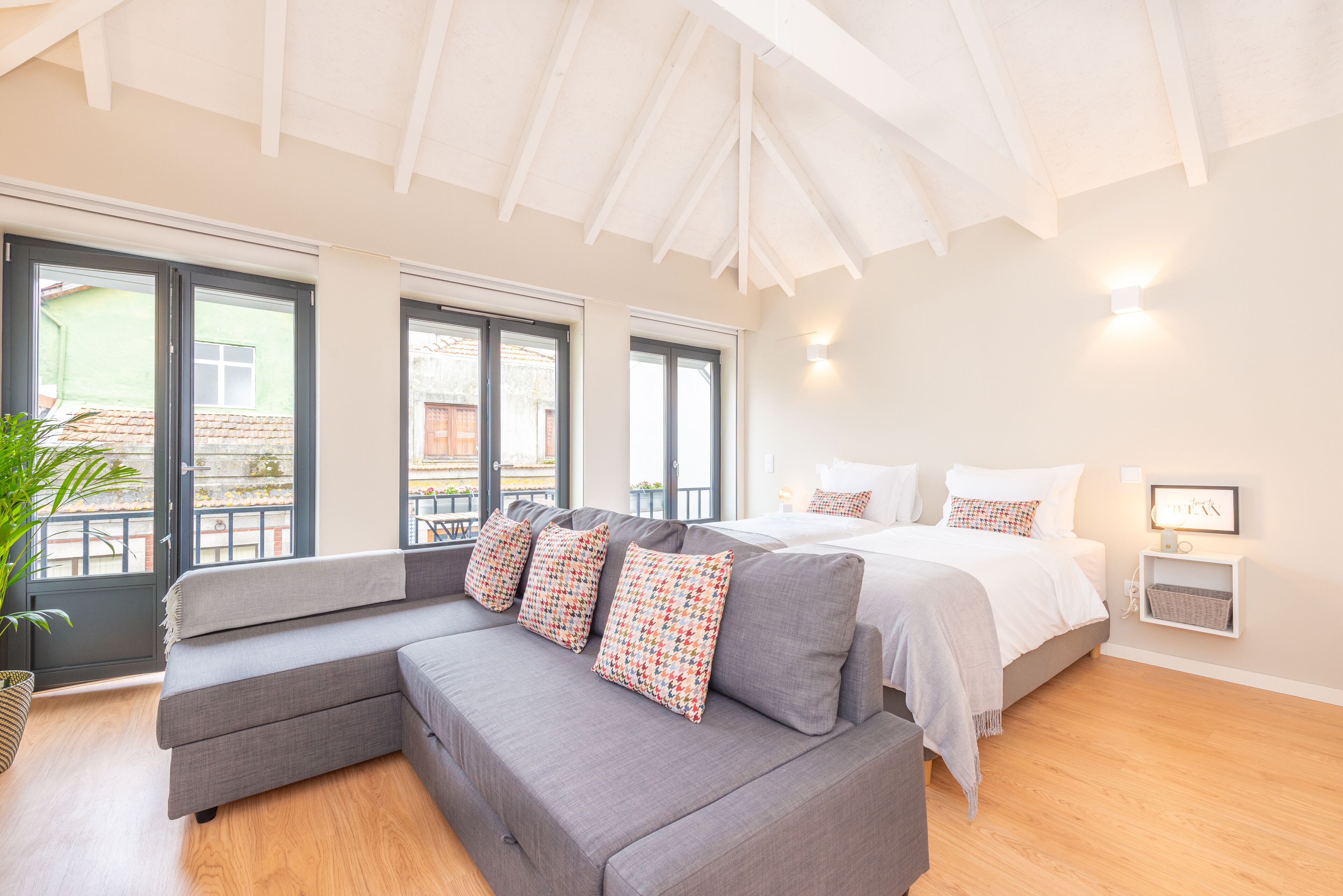 Family Studio | Premium bedding, individually decorated, iron/ironing board, free WiFi