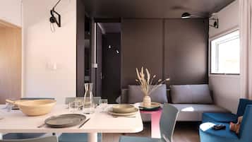 Signature Cottage, 4 Bedrooms | Living area | 70-cm flat-screen TV with digital channels, TV