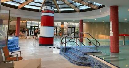 Modern two bedroom flat with balcony