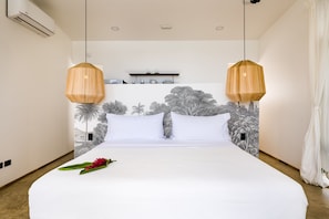Premium bedding, memory-foam beds, in-room safe, blackout curtains - L'Avventura Boutique Hotel (Tamarindo)