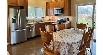 Brand-New House on 130 Acre Farm