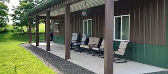 Brand-New House on 130 Acre Farm