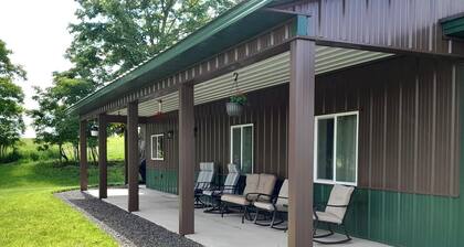 Brand-New House on 130 Acre Farm