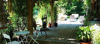 Pleasant wooden house near beaches and forest