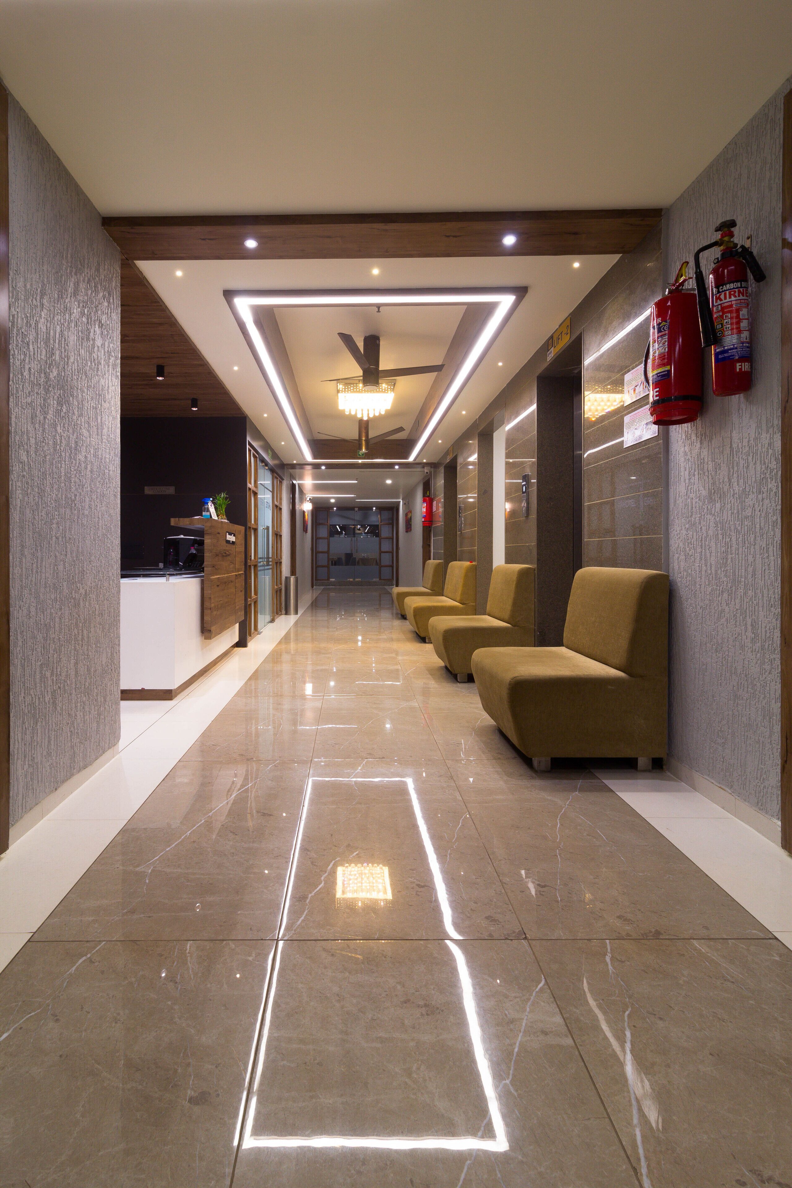 Interior entrance