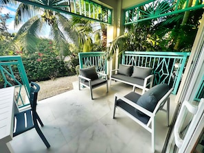 Terrace/patio - NEW LISTING: 1Bedroom Luxury Large Spacious Modern Condo close to Grace Bay (Leeward Settlement)