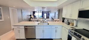 Fridge, microwave, oven, dishwasher - Saida 3601 (3-Bedroom Home) with Pool by RedAwning (South Padre Island)