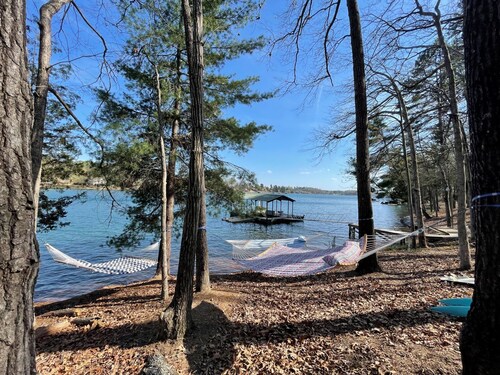 What a family lake house should be! Natural Beauty w/ space for each to enjoy!!!