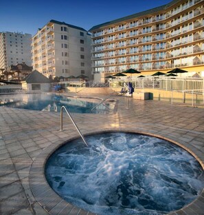 Indoor pool, outdoor pool