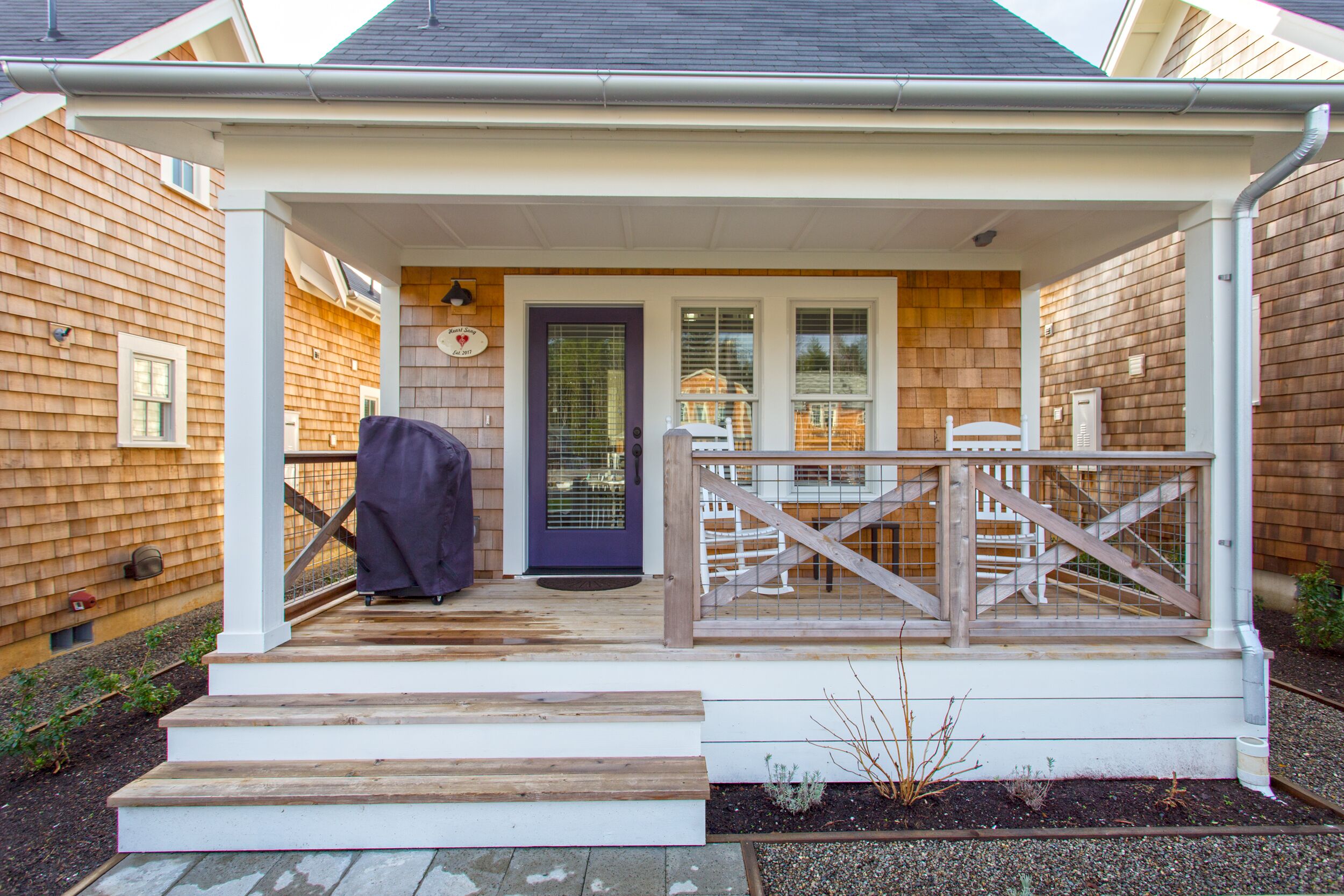 Seabrook's Heart Song, combines the exciting beach and peace of the farm!
