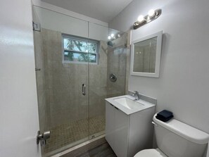 Hair dryer, towels