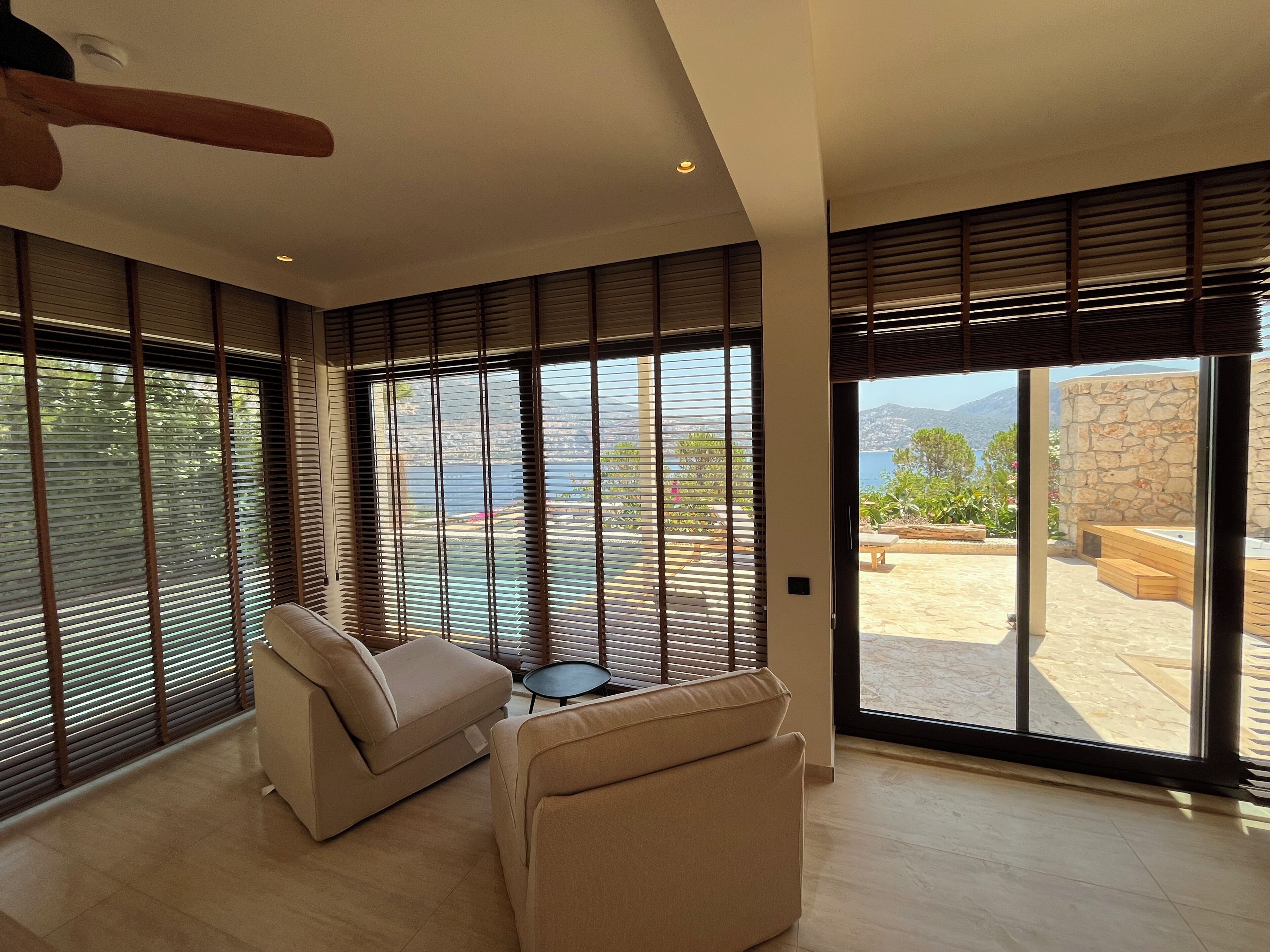 Signature Pool Suite | Egyptian cotton sheets, premium bedding, down duvets, Tempur-Pedic beds