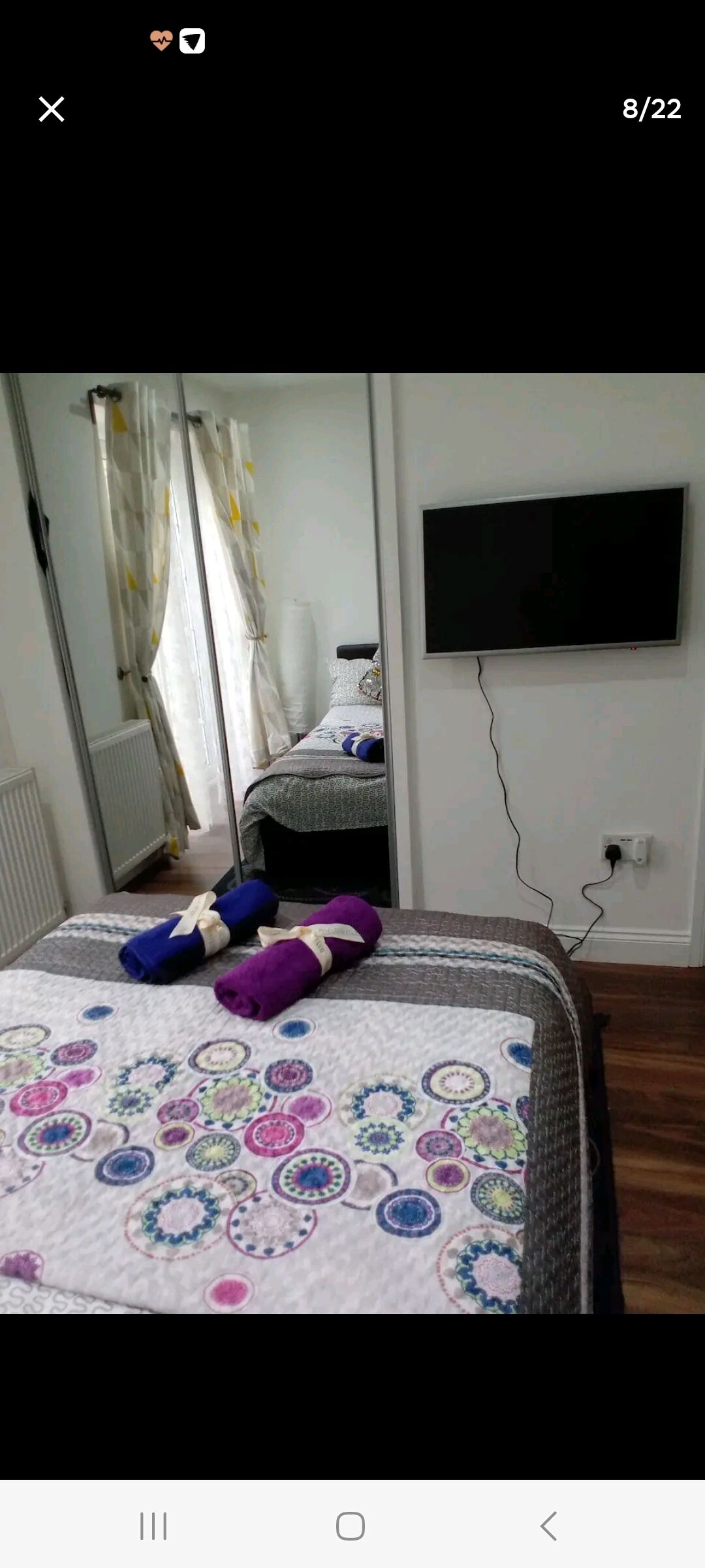 1 slaapkamer, een bureau, een strijkplank/strijkijzer, gratis wifi