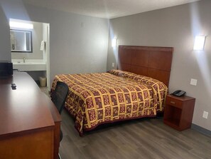 Habitación individual Deluxe, 1 cama de matrimonio grande, no fumadores | Espacio para trabajar con un portátil y wifi gratis