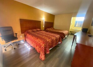 Deluxe Double Room, 2 Double Beds, Non Smoking | 1 bedroom, laptop workspace, free WiFi
