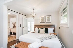 5 bedrooms, iron/ironing board, travel crib, WiFi