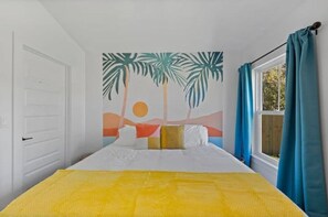 3 slaapkamers, een bureau, een strijkplank/strijkijzer, wifi