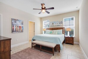 5 bedrooms, iron/ironing board, travel crib, free WiFi