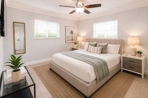 4 bedrooms, iron/ironing board, free WiFi, bed sheets - POOL! 4bd Home w/pool table Near Stadium!! (Tampa)