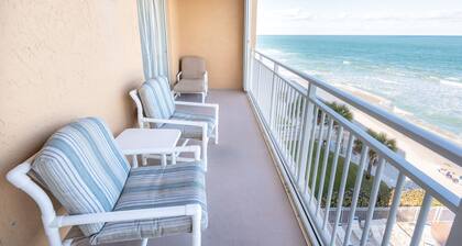 Oceanfront 2BR Condo 6th Floor Corner Unit Indian Harbour Beach, 601