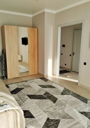 Interior - Современная квартира в стиле лофт с гамаком (Астана)