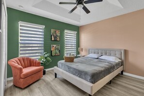 3 habitaciones, acceso a internet y ropa de cama