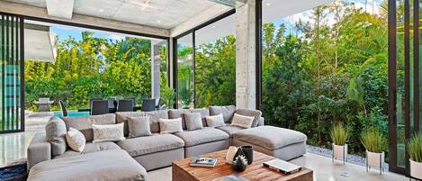 Área de sala de estar