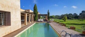 Villa privada en Formentera con piscina terreno a 5 minutos de playa