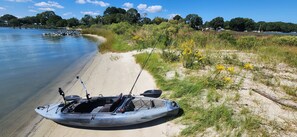 Am Strand, Liegestühle, Strandtücher