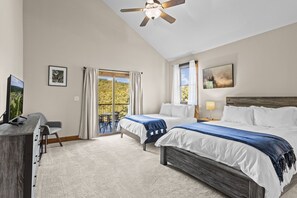 4 bedrooms, iron/ironing board, free WiFi, bed sheets