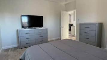 2 habitaciones, escritorio, wifi gratis y ropa de cama