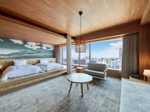 Premier Twin Room(River Side/Sky Floor) - Non-Smoking | Free WiFi, bed sheets - The Royal Park Canvas Fukuoka Nakasu (Fukuoka)