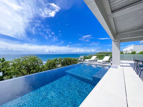 Villa · Ocean view · Pool & private beach