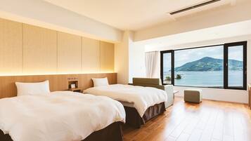 Quarto duplo luxo, para não fumantes, banheiro privativo (Accessible bath) | Edredons de pluma, cofres nos quartos, quartos à prova de som