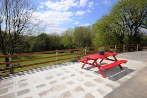 Terrace/patio - Lough Mask Fishing Cottage (Neale)