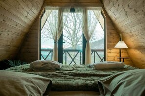 1 غرفة نوم وواي فاي وملاءات أسرّة