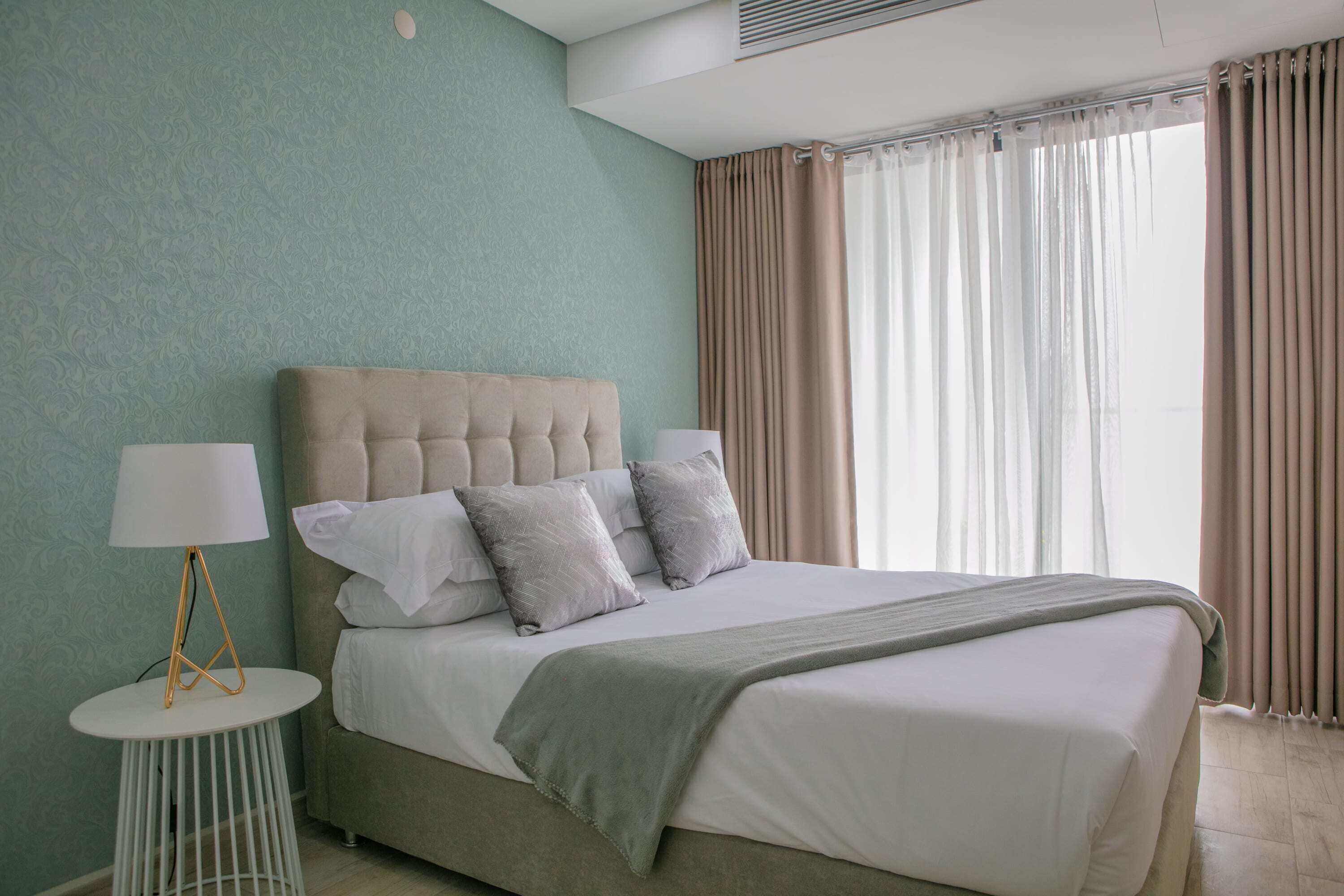 2 slaapkamers, een strijkplank/strijkijzer, wifi, beddengoed