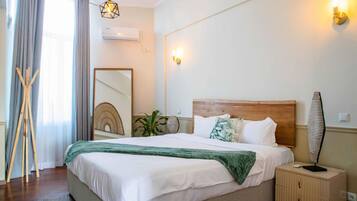 1 chambre, fer et planche Ă repasser, Wi-Fi, draps fournis