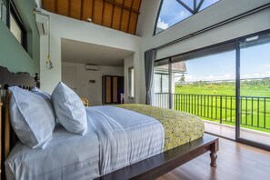 Villa, 1 cama King size, vista a la alberca | Vista a la montaña