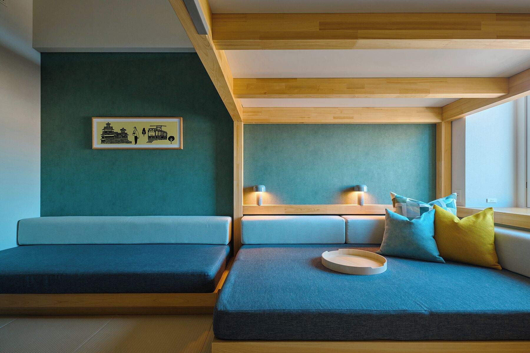 ห้องพัก, ปลอดบุหรี่ (YAGURA Room B) | เครื่องนอนระดับพรีเมียม, ตู้นิรภัยในห้องพัก, ห้องเก็บเสียง, Wi-Fi ฟรี